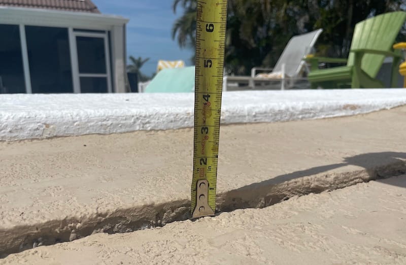 Concrete Pool deck leveling service Concrete Pool deck leveling service