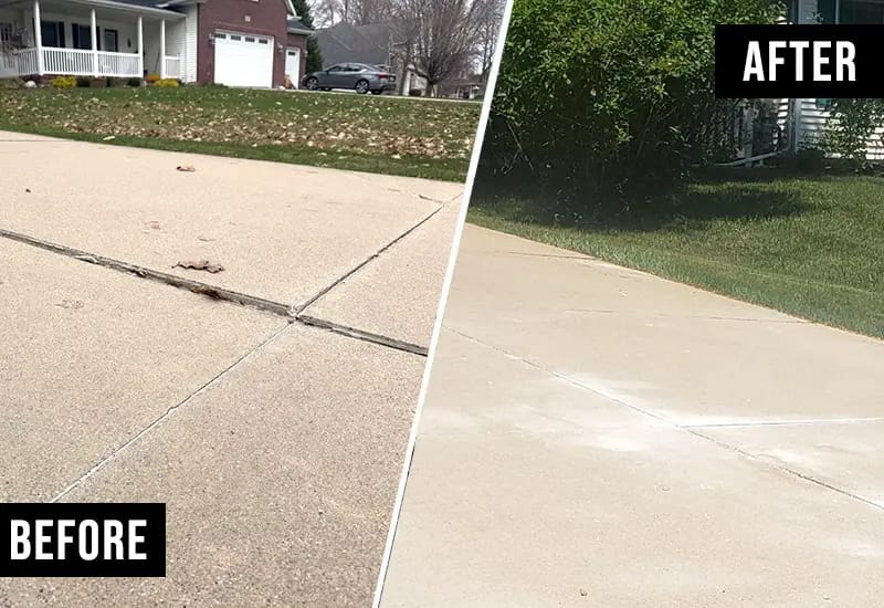 Driveway & Sidewalk Raised in Monroeville, IN Driveway & Sidewalk Raised in Monroeville, IN