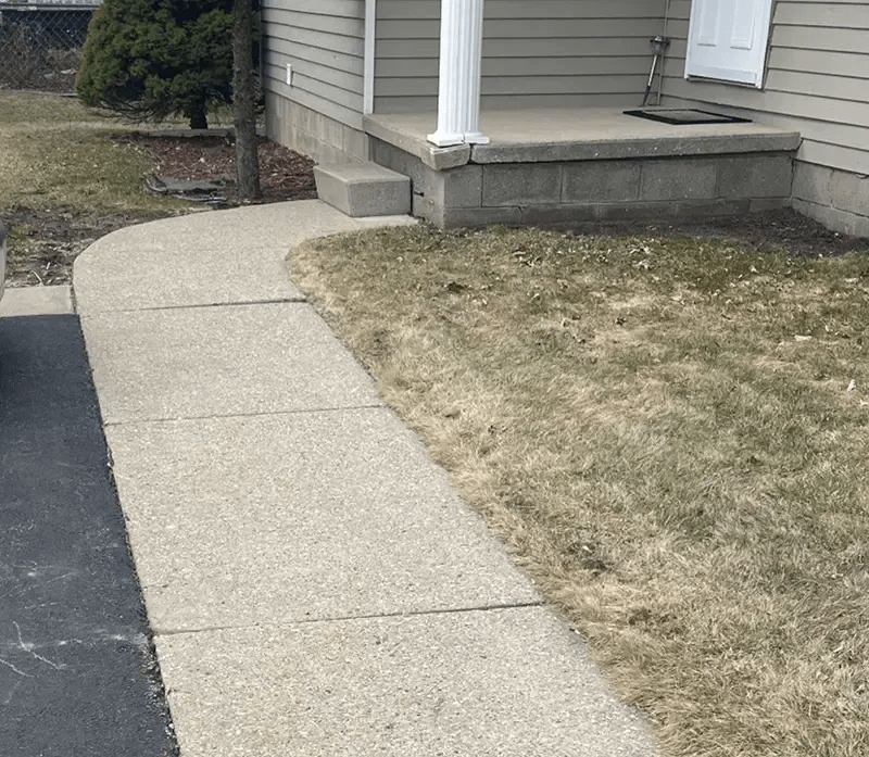 Walkway trip hazard repair Grabill IN Walkway trip hazard repair Grabill IN